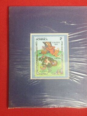Dominica Disney Easter The Tortoise & The Hare Postage Stamp 1984